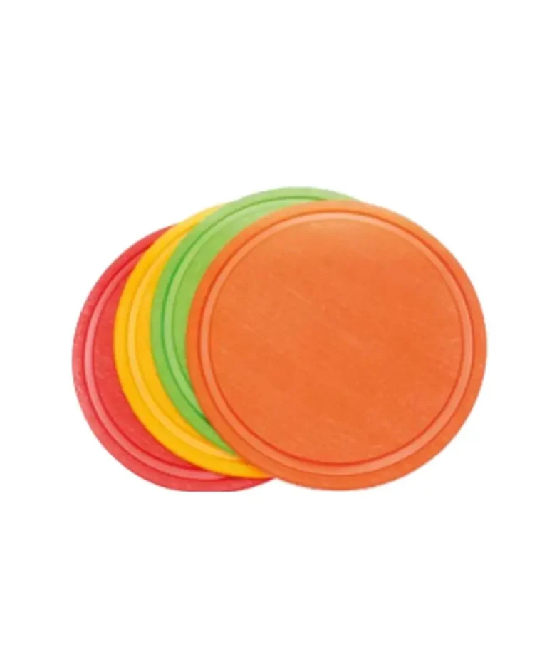 Okrągłe deski, cztery kolory, bez rączki