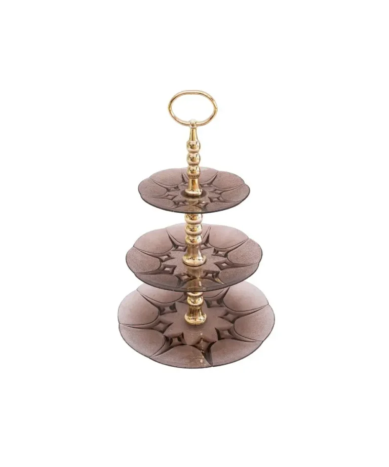 Patera dymna ze złotym wykończeniem