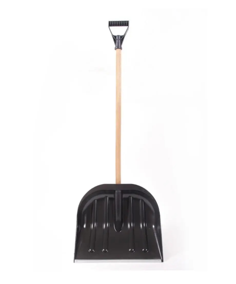 Łopata czarna z tworzywa sztucznego do odśnieżania