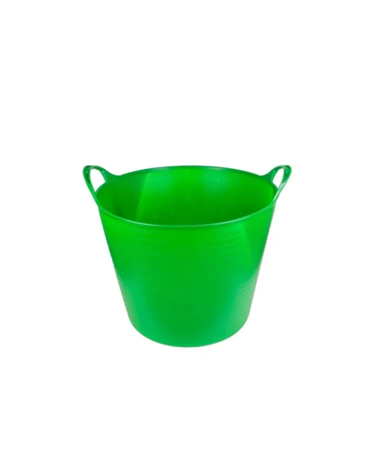 Pojemnik elastyczny zielony okrągły